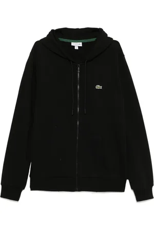 Lacoste Zipped fleece sweatshirt