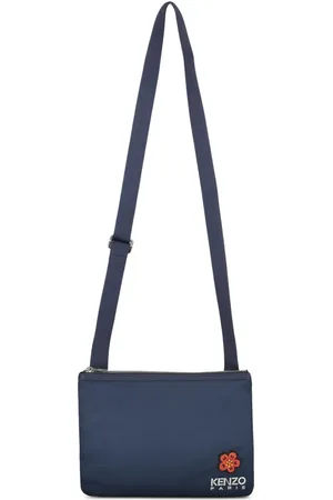 Kenzo Logo-patch shoulder bag