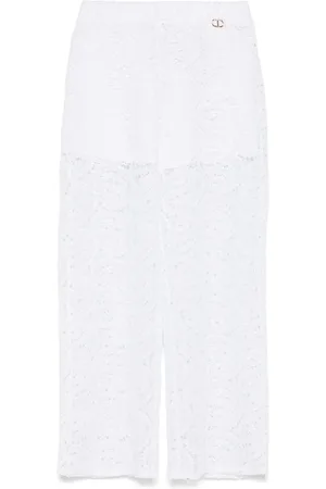 Twin-Set Lace trousers