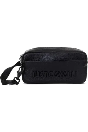 Roberto Cavalli Leather wash bag