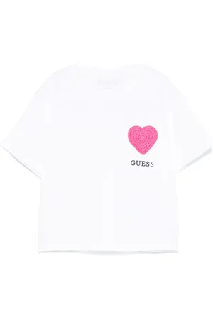 Guess Logo-embroidered T-shirt