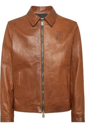 BILLIONAIRE Logo-embroidered jacket