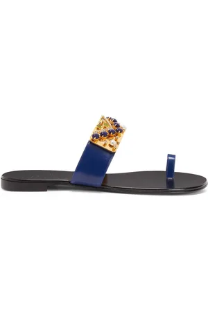 Giuseppe Zanotti Leather slides