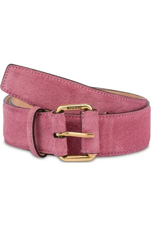 Moschino Suede belt