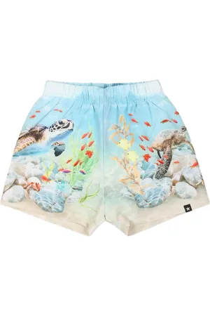 Molo Graphic-print swim shorts