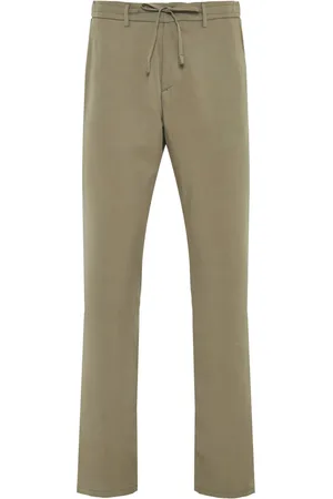 CANALI Drawstring straight-leg trousers