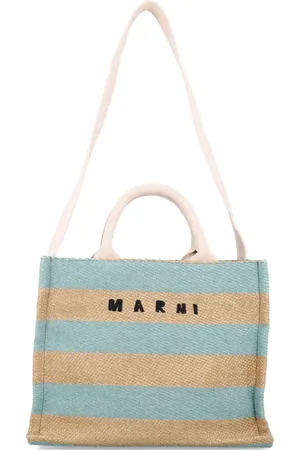Marni Logo print tote bag