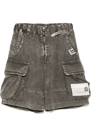 Maison Mihara Yasuhiro Faded-effect cargo shorts