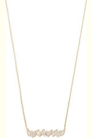 Suzanne Kalan 18kt yellow diamond necklace