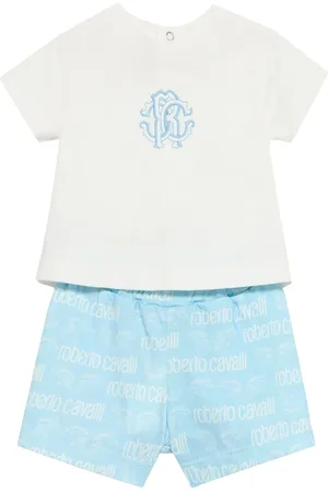 Roberto Cavalli Logo-print shorts (set of two)