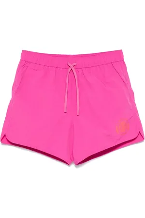 Lacoste Logo-appliqu?? swim shorts