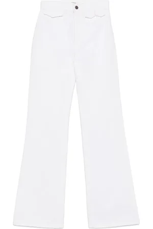Chloé High-waisted straight-leg jeans