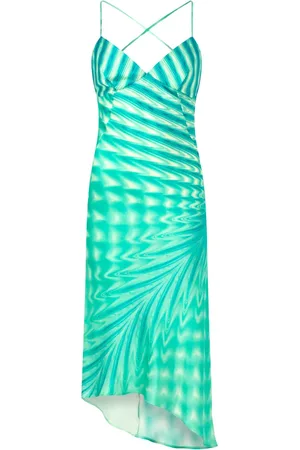 Roberto Cavalli Silk midi dress