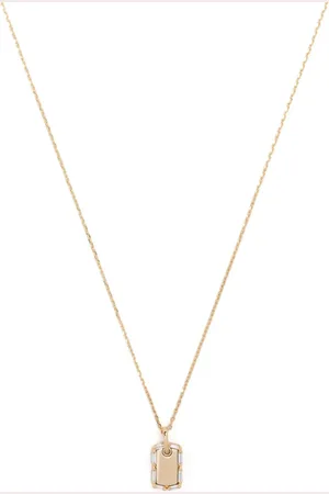 Suzanne Kalan 18kt yellow diamond necklace