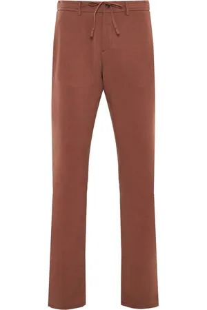 CANALI Drawstring straight-leg trousers