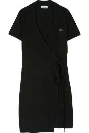 Lacoste Wrap polo mini dress