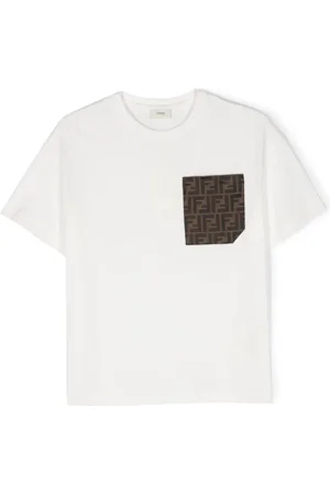 Fendi FF-logo print cotton T-shirt