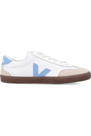 Veja Volley suede-panel sneakers