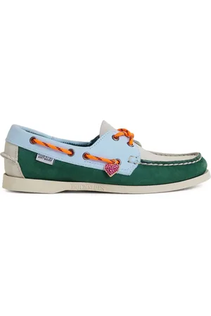 Essentiel Antwerp Hebago two-tone boat shoes