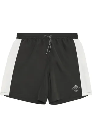 Armani Exchange Logo-embroidered swim shorts
