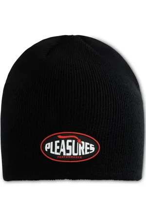 Pleasures Logo-appliqu?? beanie