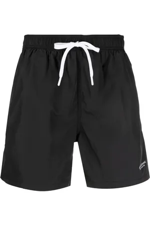 Armani Exchange Logo-lettering swim shorts