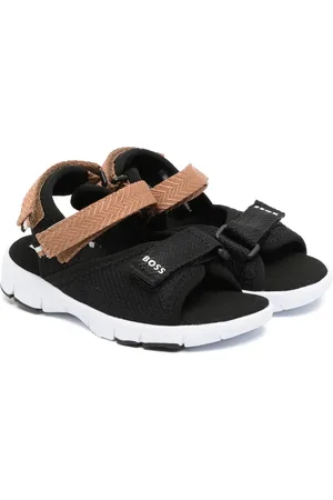 HUGO BOSS Logo-print slippers