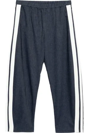 CROQUIS Side-stiped trousers