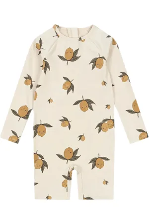 Konges Sløjd Lemon-print float suit