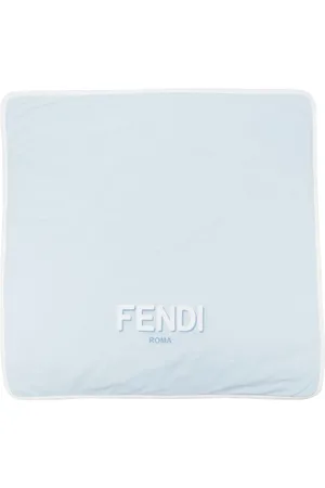 Fendi Logo-print detail blanket