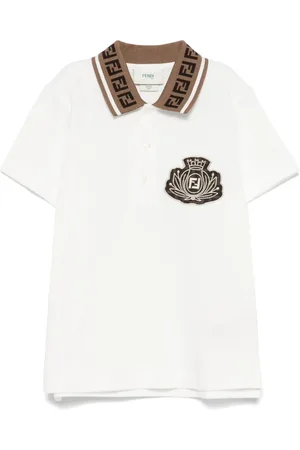 Fendi Cotton piqu?? polo shirt