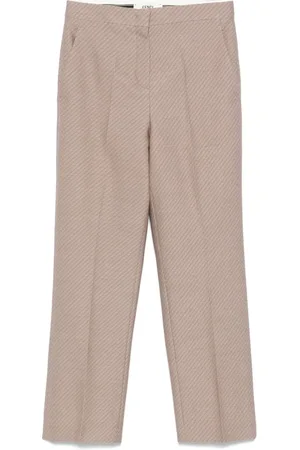 Fendi FF-jacquard trousers