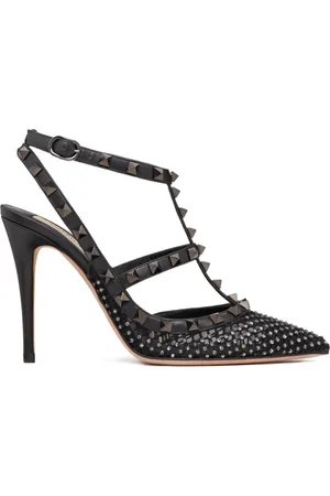 VALENTINO GARAVANI Rockstud 100mm rhinestone-embellished pumps