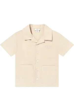 Fendi Logo-embroidered shirt