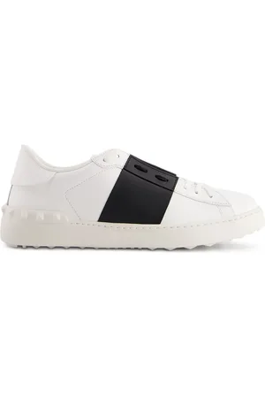 VALENTINO GARAVANI Open leather sneakers