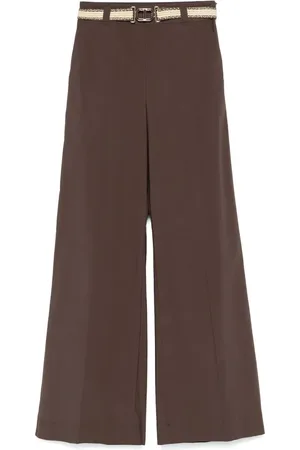 Twin-Set Poplin trousers