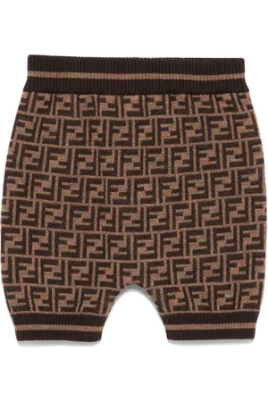 Fendi Knitted wool shorts