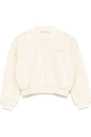 Marni Tartan-check bomber jacket