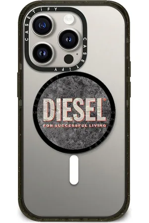 Diesel X CASETiFY logo-print phone grip stand