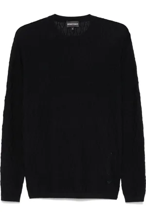 Emporio Armani Cable-knit sweater