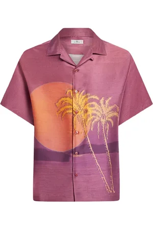 Etro Sunset-print shirt