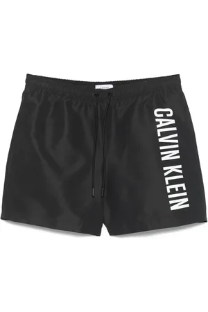 Calvin Klein Logo-print swim shorts