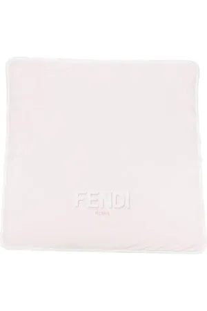 Fendi Logo-print detail blanket