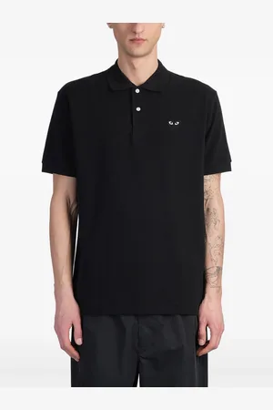 Comme des Garçons Appliqu??-logo cotton T-shirt