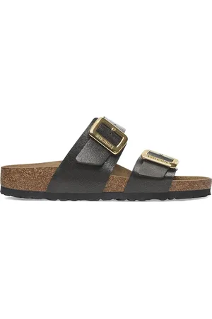 Birkenstock Sydney Luxe double-buckle slides