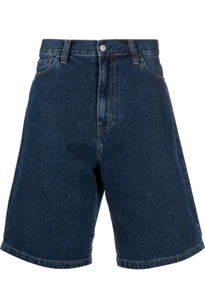 Carhartt Logo-patch denim shorts