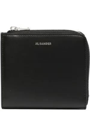 Jil Sander Logo-print leather wallet