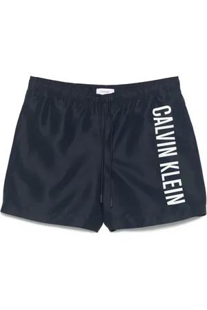 Calvin Klein Logo-print swim shorts