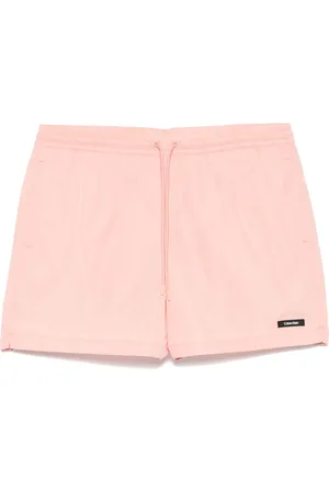 Calvin Klein Logo-patch swim shorts