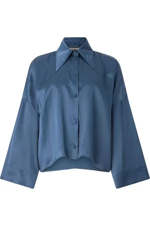 Roberto Cavalli Snakeskin-print shirt